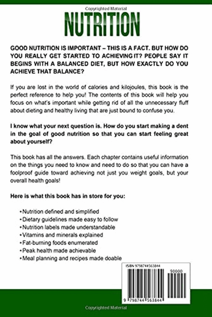 Nutrition: Understanding the Basics: Nutrition 101, Healthy Eating and Weight Loss - Lose Weight and Feel Great! - Image 2