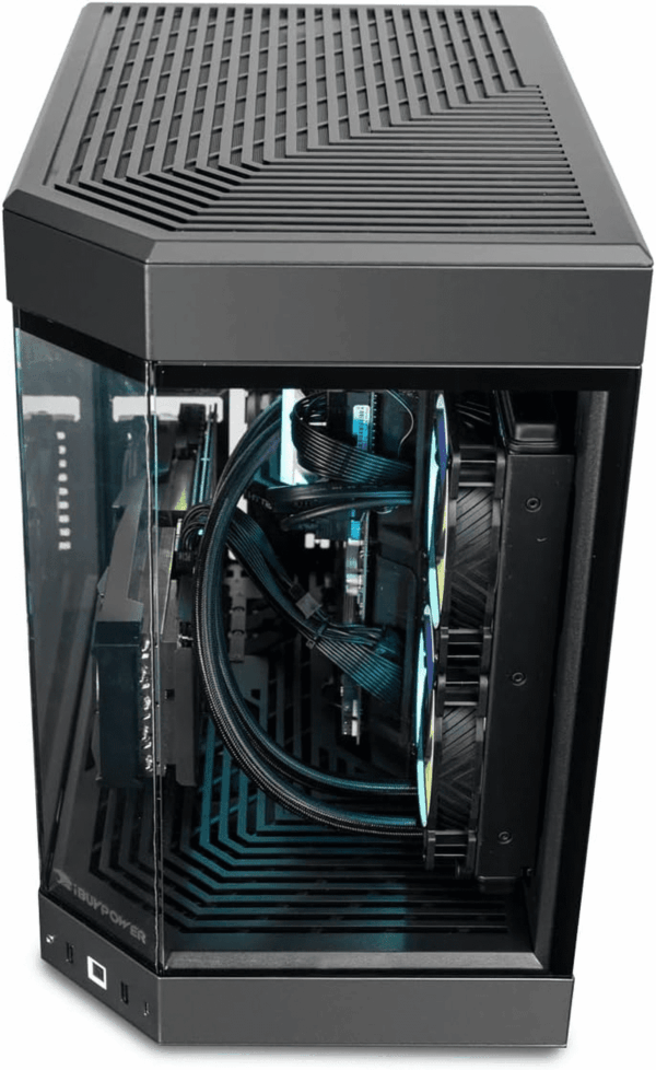 Y60 Black Gaming PC Computer Desktop Y60BA9N47TS03 (AMD Ryzen 9 7900X CPU, NVIDIA Geforce RTX 4070 Ti Super 16GB GPU, 32GB DDR5 RGB 5200Mhz RAM, 2TB Nvme, Wifi Ready, Windows 11 Home) - Image 5