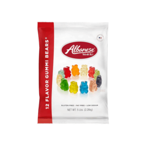 World'S Best 12 Flavor Gummi Bears, 5Lbs of Candy, Soft & Chewy Candy Snack, Fruity Flavor Assortment