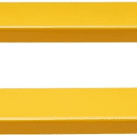 Forklift Extensions, 72 Inch Fork Extensions 4.5 Inch Width, Heavy Duty Fork Extensions for Forklifts, 1 Pair Forklift Extensions for Forklift Truck, Yellow - Image 9