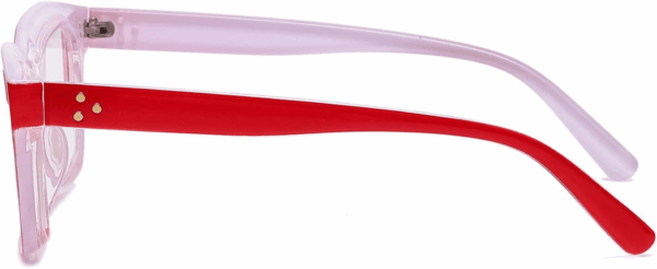 Classic Thick Square Frame Clear Lens Glasses for Women Men Non Prescription Eyeglasses - Image 4