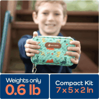 Keepgoing Travel First Aid Kit for Kids – 130 Pc. for Car, Home, Purse, Diaper Bag & Backpack with Latex-Free Bandages - Mini First Aid Kit Travel Size Tsa-Approved - Image 5