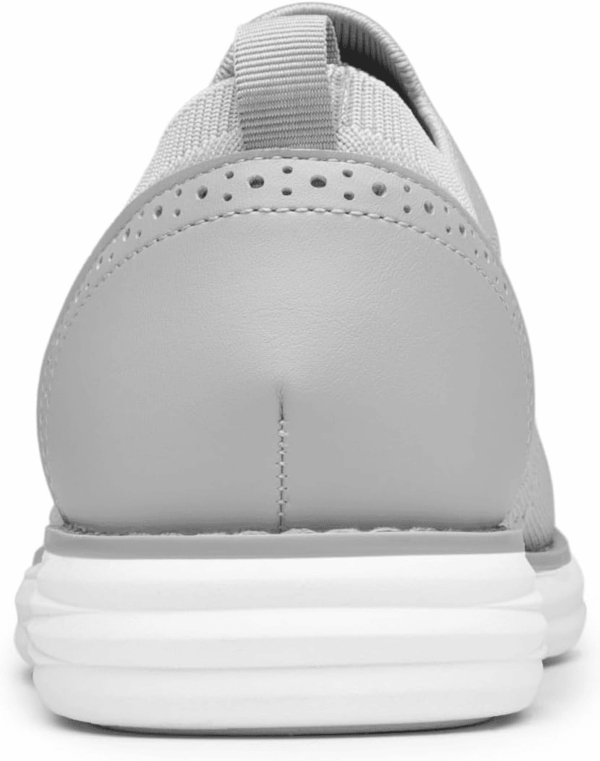Men'S Knitflex Smartcraft Mesh Oxfords Sneakers Casual Dress Lace-Up Lightweight Walking Shoes - Image 5