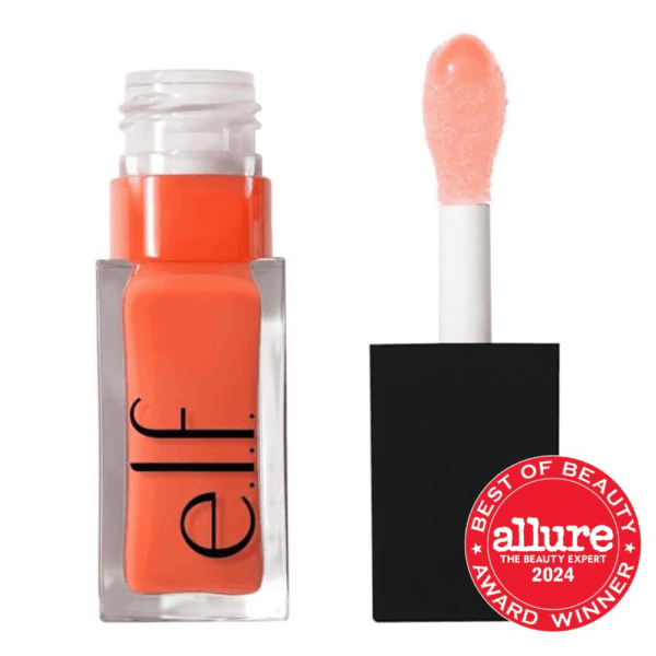 Glow Reviver Lip Oil, Nourishing Tinted Lip Oil for a High-Shine Finish, Infused with Jojoba Oil, Vegan & Cruelty-Free, Coral Fixation - Image 2