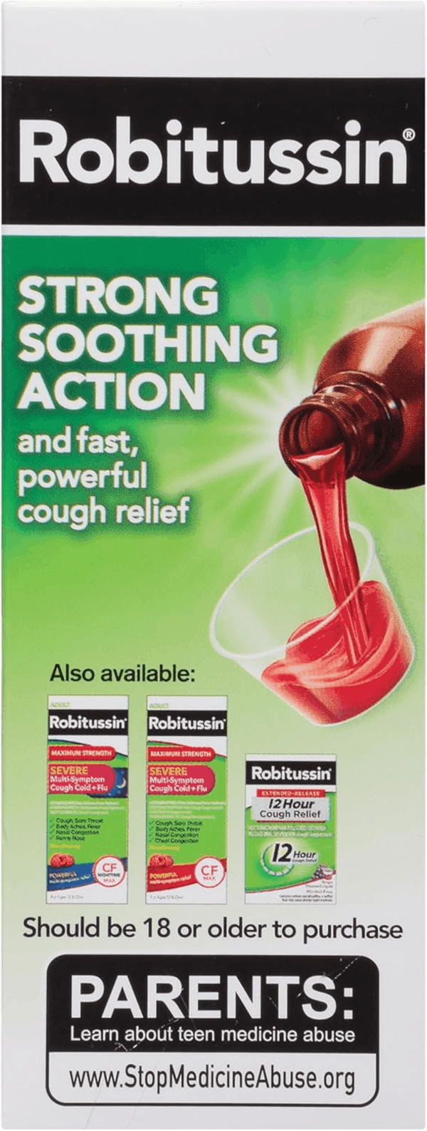 Adult Maximum Strength Cough + Chest Congestion DM Max (4 Fl. Oz. Bottle), Cough Suppressant & Expectorant, Raspberry Flavor - Image 10