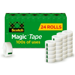 Brand Magic Tape, Numerous Applications, Cuts Cleanly, Engineered for Office and Home Use, 3/4 X 1000 Inches, Boxed, 24 Refill Rolls (810K24)