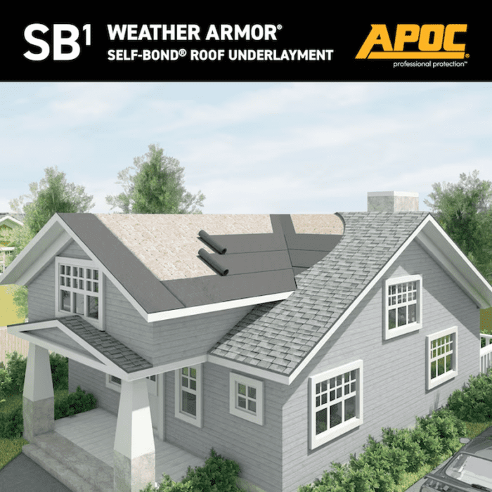 Self-Bond 36.0-In X 50.0-Ft 150.0-Sq Ft Rubberized Asphalt Roof Underlayment - Image 3