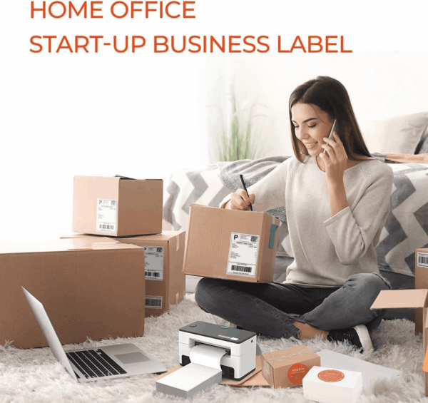 Thermal Direct Shipping Label (Pack of 500 4X6 per Fanfold Labels) - Commercial Grade - Image 6