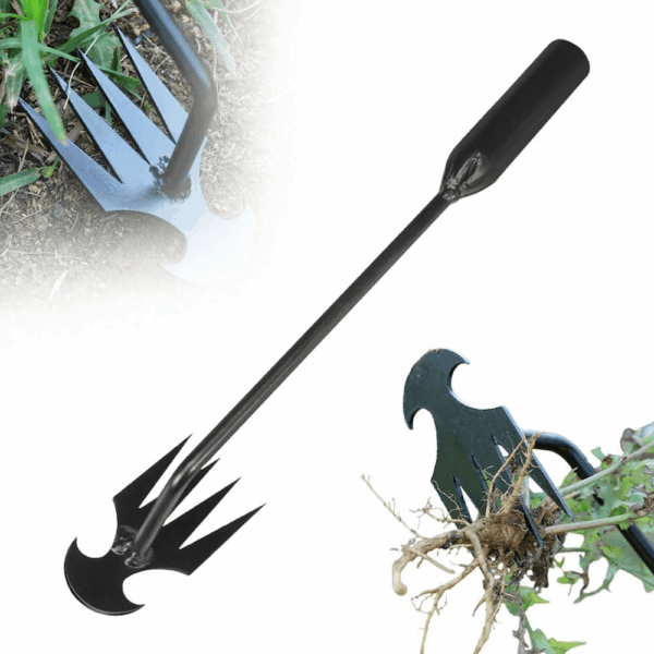 Weeding Artifact Weeding Tool, 2025 New Weeding Weed Puller Tool with Long Handle, Manual Weed Remover Tool for Lawn and Garden (Black 30CM)