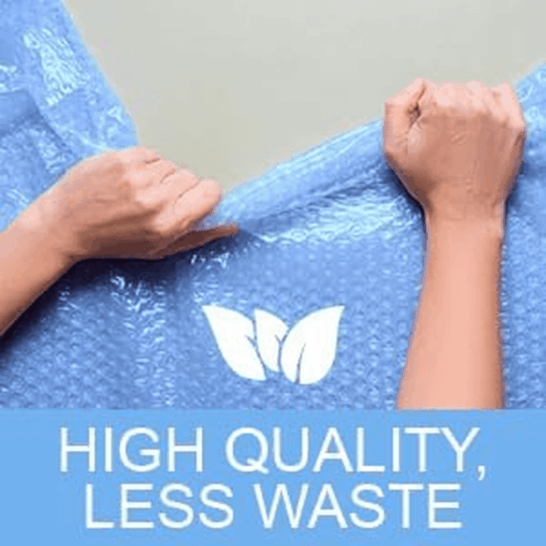 Large Roll of 90 Feet of Recycled Medium Bubble Wrap for Packing, Moving and Shipping for Your Business Essentials. Eco Friendly and Made from 90% Post-Consumer Materials by - Image 3