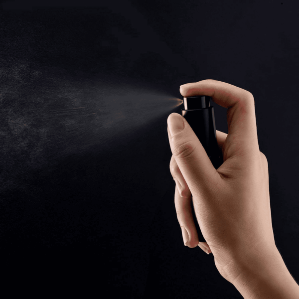 8ML Mini Atomizer Perfume Travel (Matte Black) Refillable Bottle Portable Spray Bottle for Cologne and Perfume (3Pcs) - Image 2