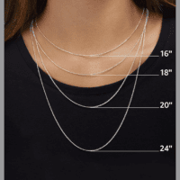 Sterling Silver Thin 0.8Mm Box Chain Necklace | Available in Yellow Gold or Silver | 16", 18", 20", 24", or 30" (Previously Amazon Collection) - Image 5