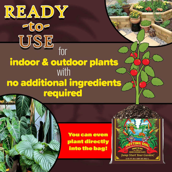 Happy Frog Potting Soil, 2Cu Ft - for Indoor/Outdoor Container Plants, Improves Root Efficiency, Ph Adjusted for Optimal Nutrient Uptake - Contains Mycorrhizae and Humic Acids - Image 5