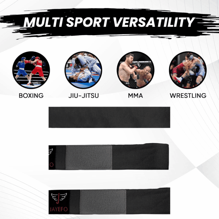 Sports Hand Wraps 180 Inches Inner Boxing Gloves Martial Arts Wraps for Men & Women Boxing MMA Kickboxing Muay Thai - Pair - Image 5