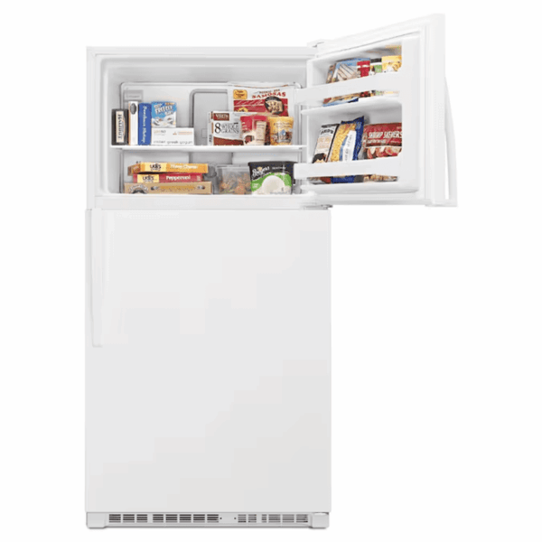20.5-Cu Ft Top-Freezer Refrigerator ( White ) - Image 10