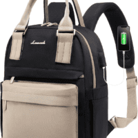 Mini Backpack for Women Stylish Waterproof Backpack Purse with USB Port, Cute Daypack for College Travel Party