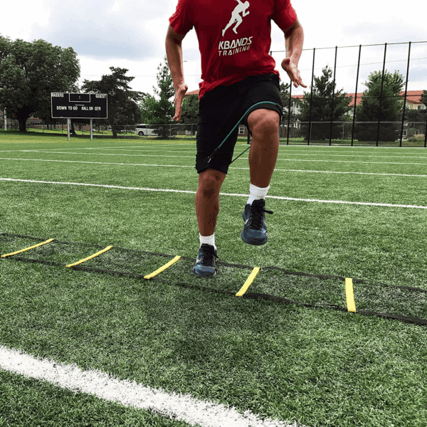 Kbands | Speed and Strength Leg Resistance Bands | Includes Speed 101 and Agility FX Digital Training Programs - Sizes for Youth, Intermediate, and Advanced Athletes - Image 5