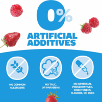 Clean Antacid Maximum Strength Chewable Tablets, Dye Free, 0% Artificial Additives, Calcium Carbonate Relief for Heartburn, Acid Indigestion, & Upset Stomach, Organic Berry Flavor, 72 Ct - Image 3