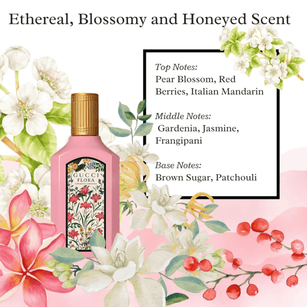 Flora Gorgeous Gardenia Perfume for Women EDP Mini Splash Top 0.16 Fl Oz - Image 4