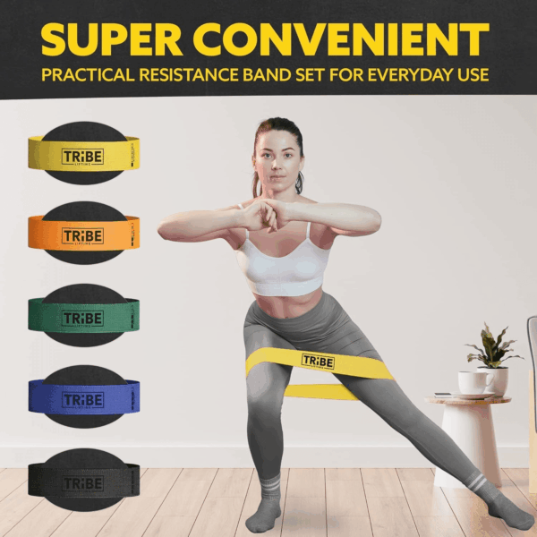 Fabric Resistance Bands for Working Out - Booty Bands for Women and Men - Exercise Bands Resistance Bands Set - Workout Bands Resistance Bands for Legs - Fitness Bands - Image 7