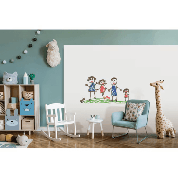 32-In X 48-In Smooth White MDF Wall Panel Marker Board - Image 6
