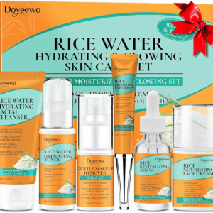 Womens & Teens Wife Birthday Gift Ideas,Skin Care Set,Hydrate Glow Repair Anti-Aging Facial Routine Kit Skincare Gift Set for Women Mom Teenage Teen Girl Gifts Trendy Stuff Mothers Day Christmas Gifts