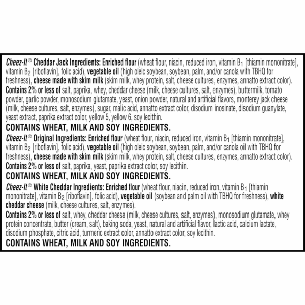 Cheese Crackers, Baked Snack Crackers, Lunch Snacks, Variety Pack, 12.1Oz Box (12 Packs) - Image 12