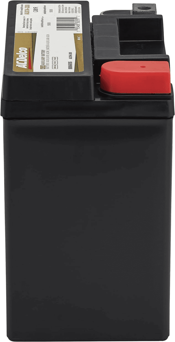 Gold AUX14-200 (88866185) 36 Month Warranty Auxiliary AGM 200 CCA Battery - Image 3
