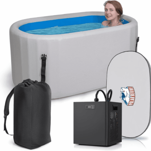 Inflatable Ice Bathtub with Chiller 2.0