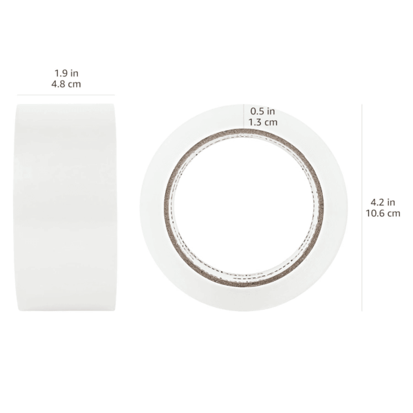 Strong Adhesive Packaging Tape for Shipping, Moving and Storage, Clear, 1.88" X 54.6 Yds, 12-Pack, Translucence - Image 7