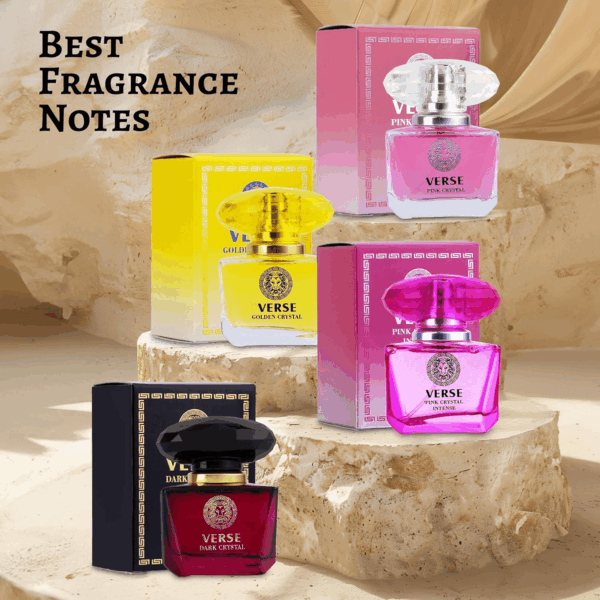 Verse 4-Piece Mini Fragrance Set for Women Light One - Refreshing Combinations of Floral, Fruity & Woody Scents -Ideal EDP Beauty Gift for Birthday, Anniversary Infinity Breeze - Image 3