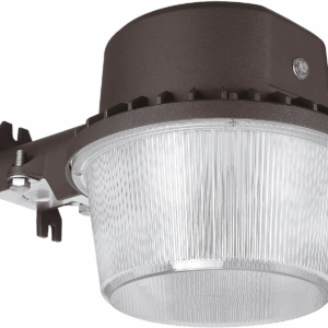 LED Barn Light, Dusk to Dawn Area Lights with Photocell, Outdoor Security Flood Lighting, ETL & FCC Listed, IP65 Waterproof, Aluminum Housing, 110-277V, Garage, Yard, 5000K Daylight, Bronze