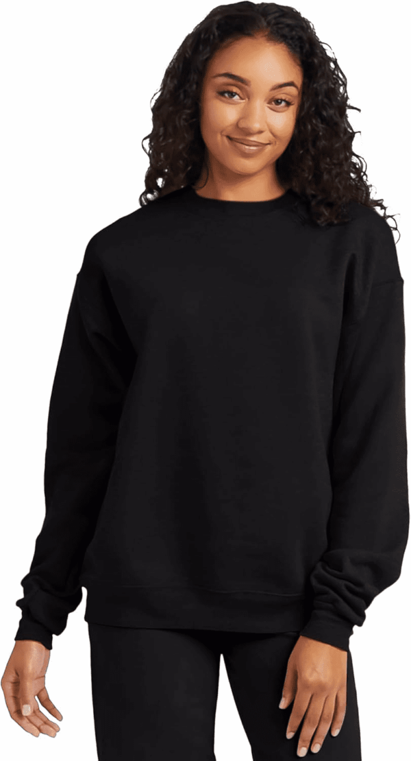 Men'S Ecosmart Fleece, Pullover Crewneck Sweatshirt, 1 or 2 Pack - Image 3