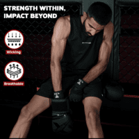 Gel Boxing Hand Wraps Inner Gloves for Men & Women, 80Cm Quick Wrist Straps, Padded Knuckle Protection for Muay Thai Kickboxing, Hand Wraps for Boxing & Martial Arts - Image 4
