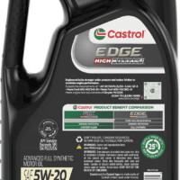 EDGE High Mileage 5W-20 Advanced Full Synthetic Motor Oil, 5 Quarts - Image 3