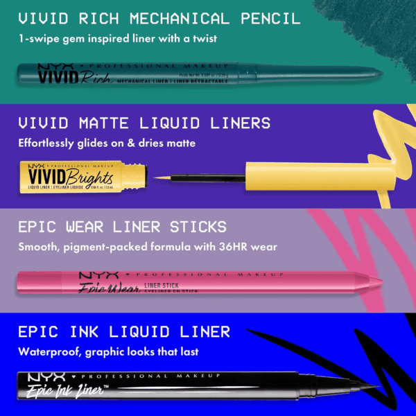 Mechanical Eye Pencil, Vivid Rich Mechanical, Creamy Retractable Eyeliner - Emerald Empire, Emerald Green Eyeliner - Image 7