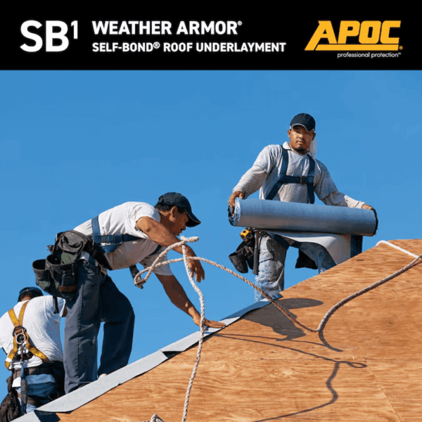 Self-Bond 36.0-In X 50.0-Ft 150.0-Sq Ft Rubberized Asphalt Roof Underlayment - Image 6