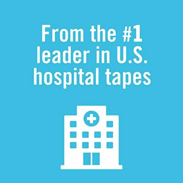 Strong Hold Pain-Free Removal Tape, Silicone Adhesive, Secures Dressing and Lifts Away Cleanly - 1 in X 4 Yds, 1 Roll of Tape - Image 6