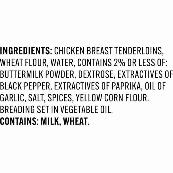 Frozen Southern Style Chicken Breast Tenderloins, 25 Oz - Image 8