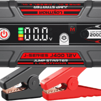 J400 Jump Starter with Connectmax Tech, 2000A 12V Battery Jumper Starter Portable, Lithium Jump Box and Jump Pack for up to 8.0-Liter Gas and 6.0-Liter Diesel Engines, Smart Digital Screen