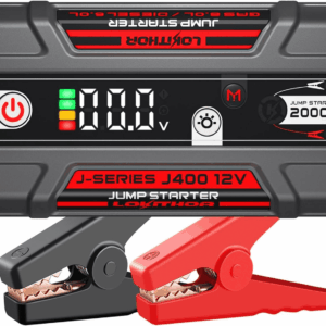 J400 Jump Starter with Connectmax Tech, 2000A 12V Battery Jumper Starter Portable, Lithium Jump Box and Jump Pack for up to 8.0-Liter Gas and 6.0-Liter Diesel Engines, Smart Digital Screen