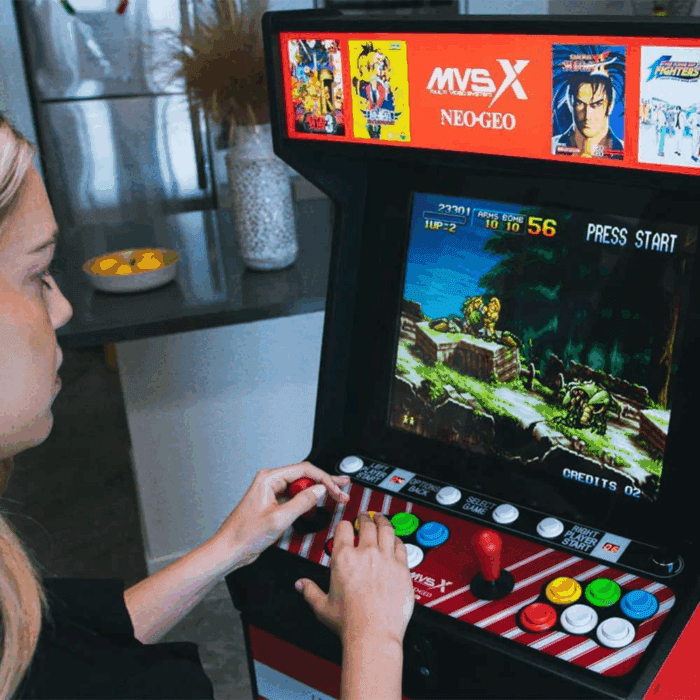 MVSX Arcade Machine and Base Combo, Pre-Loaded 50 SNK Retro Arcade Games - Image 9