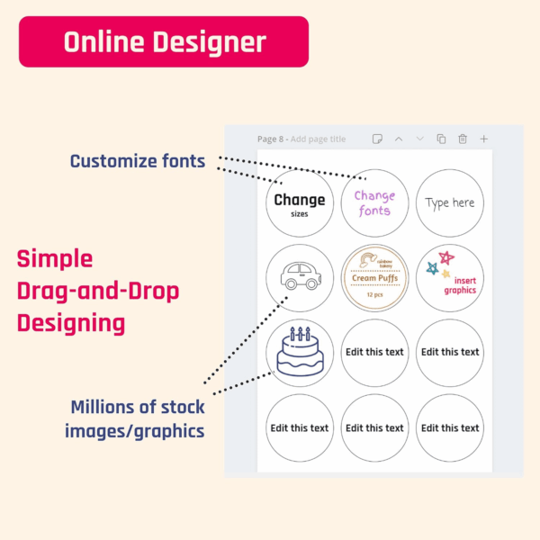 (2" X 4") 30 Sheets, Printable White Sticker Labels, Laser/Inkjet Printing - Matte, 10 per Page - Image 8