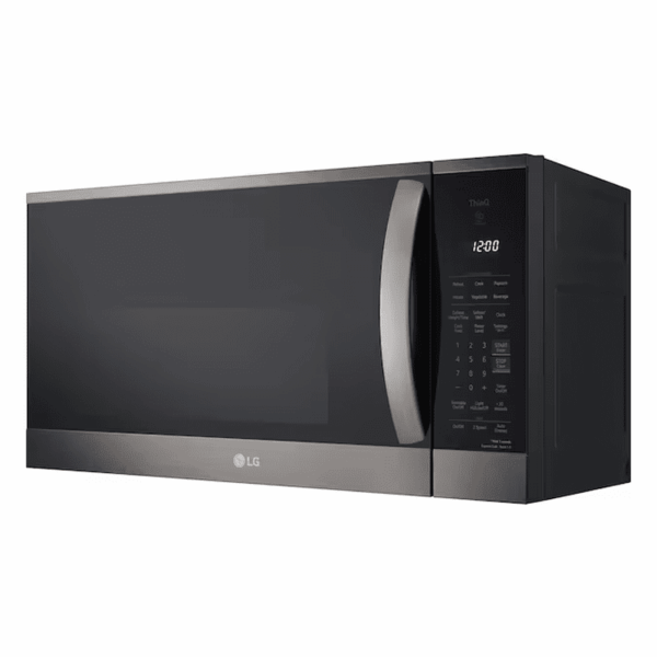 1.8-Cu Ft 29.88-In Over-The-Range Microwave with Sensor Cooking ( Printproof Black Stainless Steel ) - Image 8