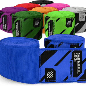 Elastic 180 Inch Boxing Hand Wraps for Boxing Gloves Muay Thai Kickboxing MMA Wraps for Men & Women