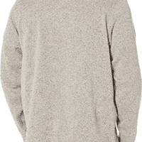 Men'S Long Sleeve Fleece Quarter-Zip Sweater - Image 2
