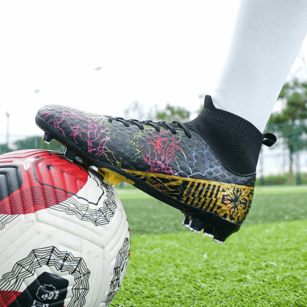 Unisex-Adult Soccer Cleats Lightweight Futsal Training Football Shoes for Big Boys - Image 6