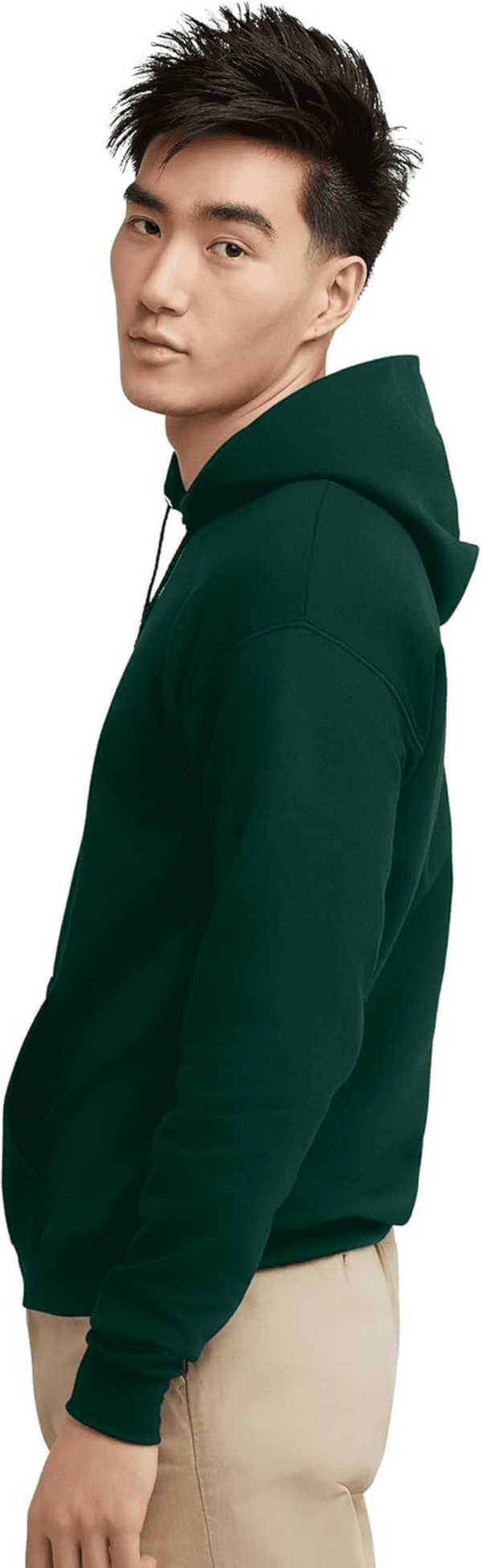Men'S Ecosmart Fleece Hoodie Sweatshirt - Image 3