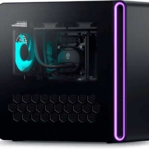 Aurora R16 Liquid Cooled Gaming Desktop - Intel Core I9-14900F Processor, 32GB DDR5 RAM, 1TB SSD + 1TB HDD, NVIDIA Geforce RTX 4070 SUPER 12GB GDDR6X, Windows 11 Home, Onsite Service - Black
