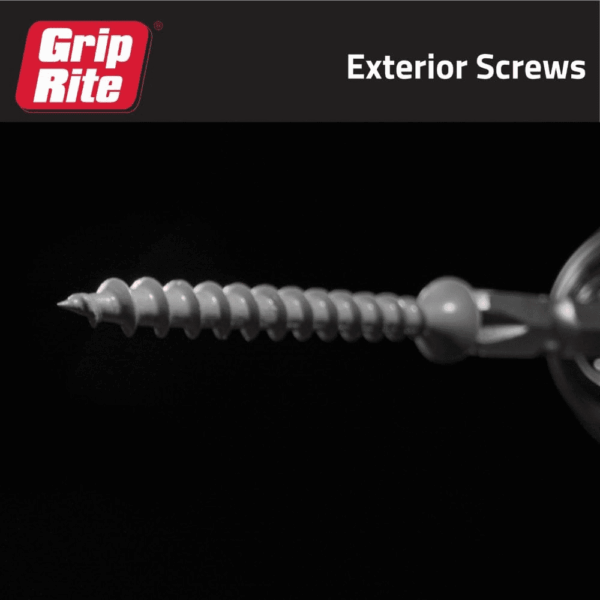 PTN114S1 PG10 Polymer Coated #6 X 1-1/4" Coarse Thread Deck Screw, Gray, 1Lb Box - Image 9